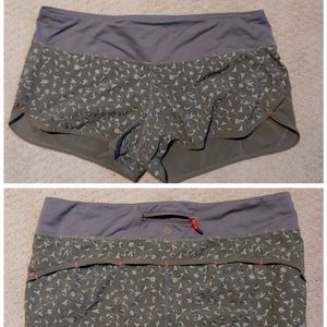 Lululemon speed run shorts 10